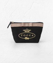 TOCCA(TOCCA)/【WEB限定＆一部店舗限定】POINT OF RIBBON POUCH ポーチ/ブラック系