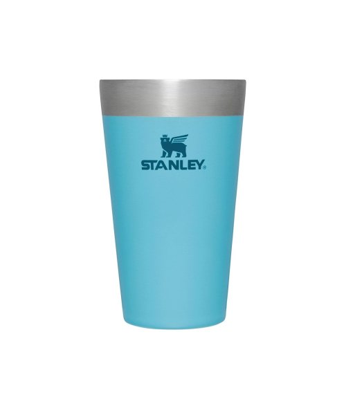 STANLEY(スタンレー)/【正規取扱店】スタンレー タンブラー STANLEY CUP 保温 保冷 スタッキング ステンレス 真空 470ml 真空パイント 0.47L 10－02282/ライトブルー