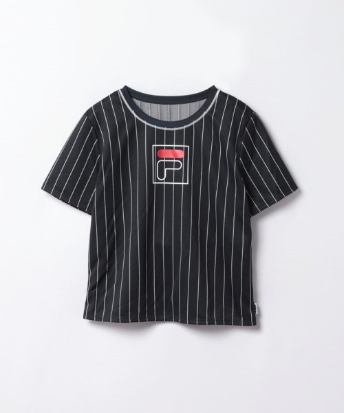 FILA(フィラ（スイムウェア）)/【フィラ】ストライプＴシャツ/ネイビー