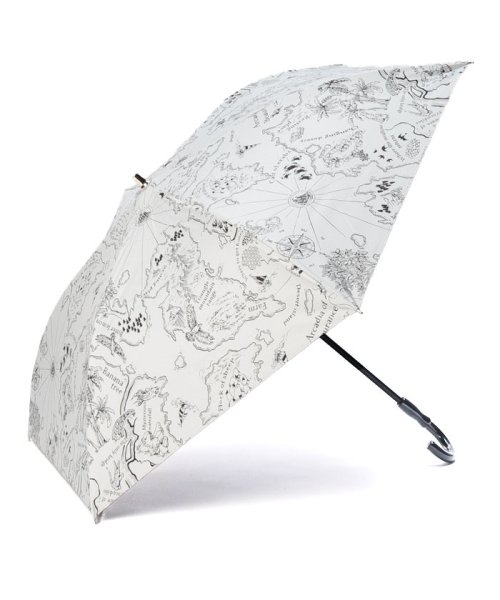 Beaurance （ビューランス） プリント柄　晴雨兼用トップフラット折傘 全長