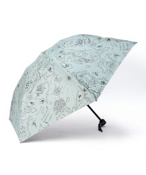 Beaurance LX(ビューランス)/Beaurance （ビューランス）プリント柄 晴雨兼用折り畳みミニ傘/ミントグリーン