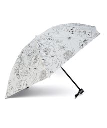 Beaurance LX(ビューランス)/Beaurance （ビューランス）プリント柄 晴雨兼用折り畳みミニ傘/クリーム