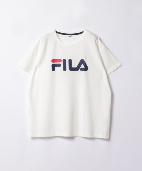FILA(フィラ)/【フィラ】ビヨンド天竺　半袖Tシャツ/ホワイト