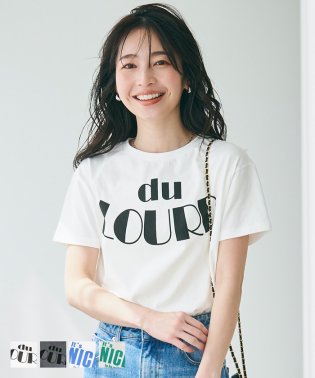 coca/ロゴプリント半袖Tシャツ（コットン/カットソー/ロゴTシャツ/クルーネック/英字）/506030634