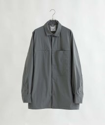 alk phenix(alk phenix)/alk phenix(アルクフェニックス) Square Pocket Shirts KAR ロングスリーブシャツ ワイドシルエット メンズシャツ / karu/カーキ