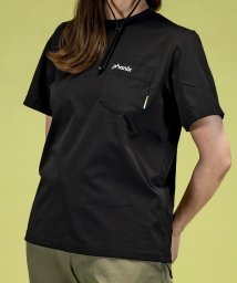 phenix(phenix)/phenix outdoor(フェニックスアウトドア) ポケットT－シャツ レディース Tシャツ 速乾 ストレッチ 日焼け防止 快適 防臭 抗菌 ティーシャツ /ブラック