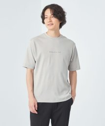 green label relaxing(グリーンレーベルリラクシング)/RELAXiNG ポンチ クルーネック Tシャツ/LT.GRAY