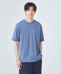 green label relaxing(グリーンレーベルリラクシング)/RELAXiNG ポンチ クルーネック Tシャツ/LT.BLUE