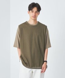 green label relaxing/Morley メッシュレイヤード Tシャツ/506082062