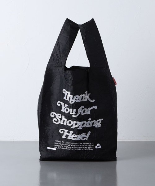 UNITED ARROWS(ユナイテッドアローズ)/＜OPEN EDITIONS＞THANKYOU トートバッグ/BLACK