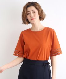 grove/【洗える・接触冷感・UV】袖刺繍デザインTシャツ/506083789