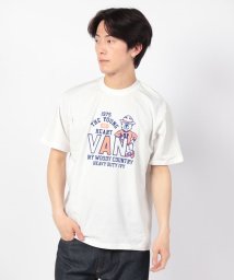 VANJACKET(ヴァンヂャケット)/ベアプリントTシャツ/ホワイト