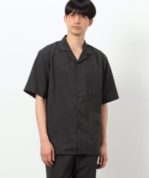 COMME CA ISM MENS/ファンクショナル リネンライク オープンカラーシャツ/506093808