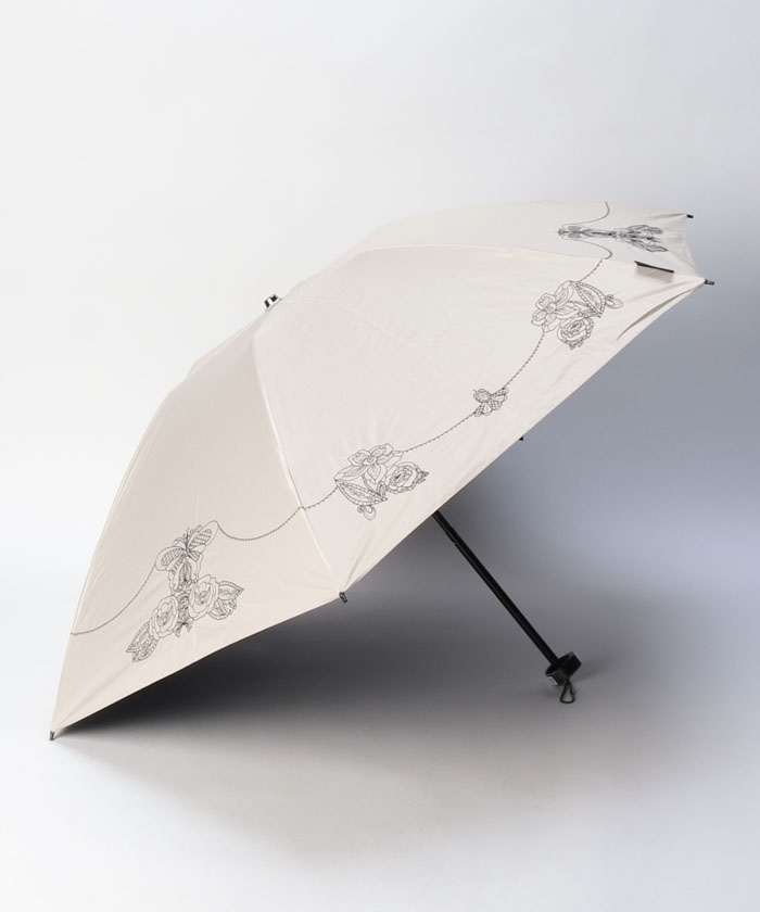 アナスイ 日傘 ANNA SUI （アナスイ） 豪華レース風刺しゅう 晴雨兼用パラソル