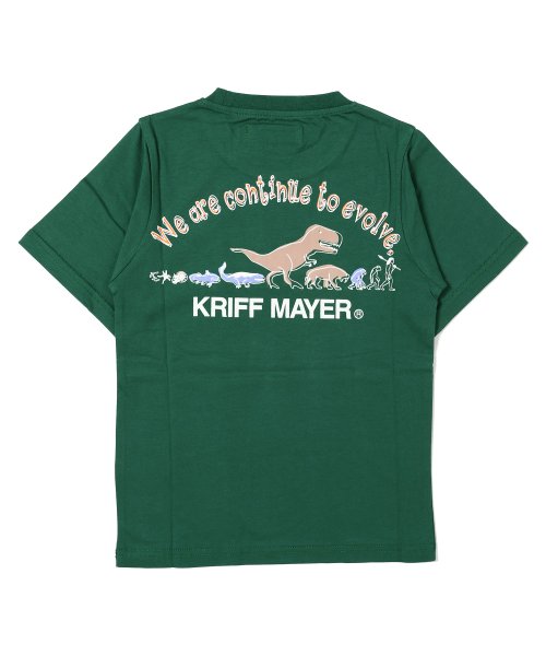 KRIFF MAYER(クリフ メイヤー)/涼TOUCHプリントT（進化）（130～170cm）/グリーン