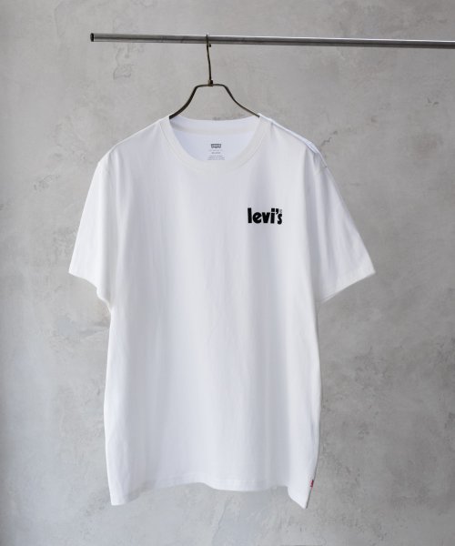 MAC HOUSE(men)(マックハウス（メンズ）)/Levi's リーバイス RELAXED FIT Tシャツ 16143－0900/ホワイト