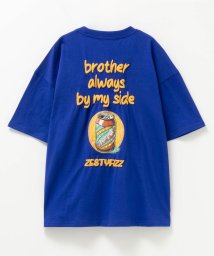 MAC HOUSE(kid's)(マックハウス（キッズ）)/T－GRAPHICS ティーグラフィックス ジュース缶ビッグTシャツ MAB24116/ブルー