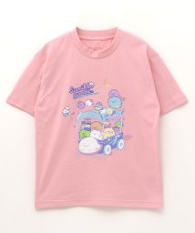 MAC HOUSE(kid's)(マックハウス（キッズ）)/すみっコぐらしガールズプリントTシャツ 22863213/ピンク