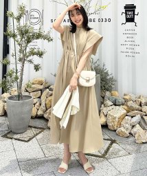 RUIRUE BOUTIQUE/メタル釦フレンチシャツワンピース(CU1389)/506097650