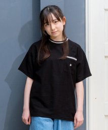 GLAZOS/グラソス GLAZOS 【接触冷感】【吸水速乾】カノコ・ライン入りワンポイント半袖Tシャツ/506098826