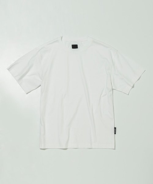 +phenix(＋phenix)/+phenix(プラスフェニックス) T－SHIRTS コットンシャツ 綿100% メンズTシャツ シンプルデザイン ベーシック【MENS】/オフホワイト