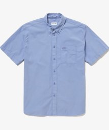 LACOSTE Mens(ラコステ　メンズ)/オーガニックコットン ナチュラルダイ ポプリン 半袖ボタンダウンシャツ/ストーン