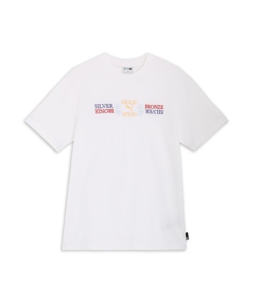 PUMA(プーマ)/ユニセックス GRAPHICS ウィニング Tシャツ/PUMAWHITE