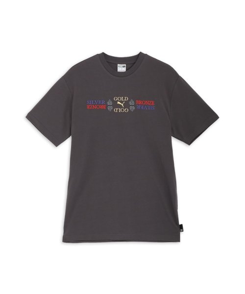 PUMA(プーマ)/ユニセックス GRAPHICS ウィニング Tシャツ/SHADOWGRAY