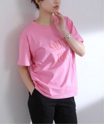 La Totalite(ラ　トータリテ)/ロゴグラフィックTシャツ/ピンク