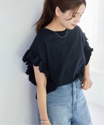 JOURNAL STANDARD(ジャーナルスタンダード)/《WEB限定追加予約》クリアコットンフリルTee/ブラック