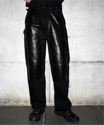 PULP/【SHERMER / シャーマー】V－LEATHER DOUBLE KNEE PANTS/506100325