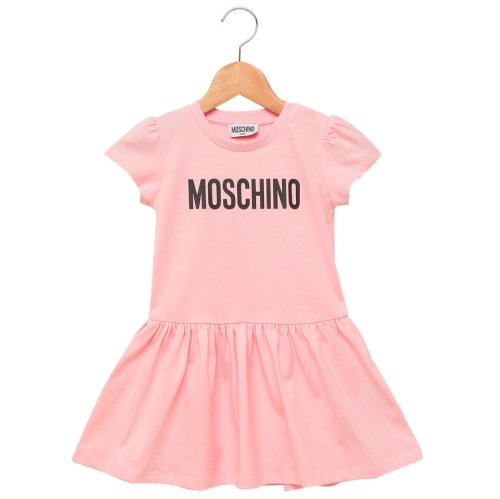 モスキーノ ベビー服 テディベア ピンク キッズ MOSCHINO MDV0BCLAA23 