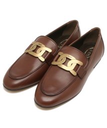 TODS/トッズ ローファー オックスフォード ケイト メタルチェーン ブラウン レディース TODS XXW79A0DD00 NF5 S607/506100553