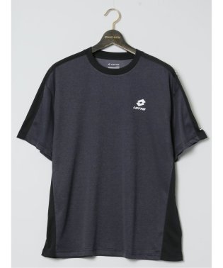 GRAND-BACK/【大きいサイズ】ロット/LOTTO ドライメッシュ杢 クルーネック半袖Tシャツ メンズ Tシャツ カットソー カジュアル インナー トップス ギフト プレゼント/506100742