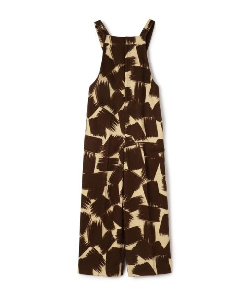 コットンリネンプリペラ サロペット 