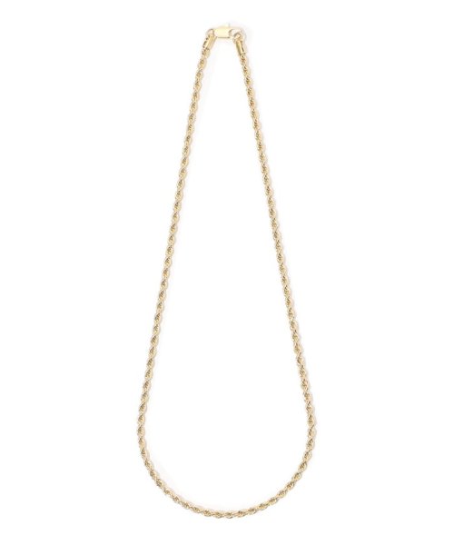 TOMORROWLAND GOODS(TOMORROWLAND GOODS)/【別注】LAURA LOMBARDI ROPE チェーンネックレス/91ゴールド