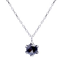 JEWELRY SELECTION/[ララクリスティー] LARA Christie ネックレス Pt900 ブラックダイヤモンド 0.3ct 6本爪 プラチナ lp56－0010/506101334