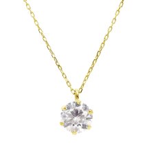 JEWELRY SELECTION/[ララクリスティー] LARA Christie ネックレス ダイヤモンド 0.5ct ゴールド K18 ソリティア lp51－0009－yg/506101513