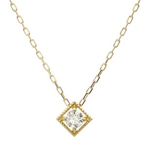 JEWELRY SELECTION/[ララクリスティー] LARA Christie ネックレス ダイヤモンド 0.1ct K18 ゴールド lp71－0022－yg/506101524