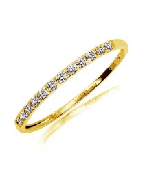 JEWELRY SELECTION/[ララクリスティー] LARA Christie ダイヤモンド エタニティ リング 計0.15ct 12石 K18 イエローゴールド lr71－0002－yg－/506101532