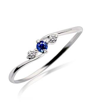 JEWELRY SELECTION/[ララクリスティー] LARA Christie 指輪 サファイア 0.05ct ダイヤモンド ファッション リング 11号 lr71－0005－pt－11/506101551