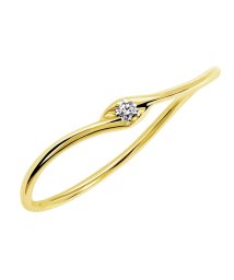 JEWELRY SELECTION/[ララクリスティー] LARA Christie リング レディース 指輪 ダイヤモンド 0.02ct ウェーブ タイプ K18 ゴールド 5号 lr71－00/506101579