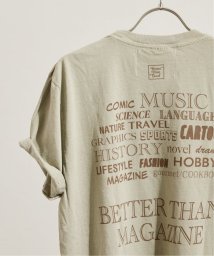 FRAMeWORK(フレームワーク)/≪予約≫BETTER THAN GOOD/ベターザングッド BTG GOOD BOOKS Tシャツ/ベージュ