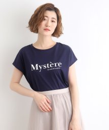 grove/＜接触冷感・UVカット・ご自宅で洗える＞ロゴプリントフレンチTシャツ/506101685