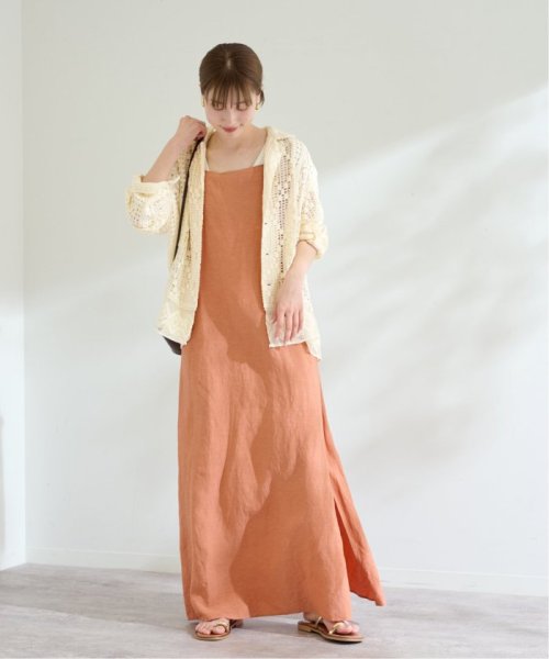 VISリネンバックシャンキャミワンピース FRAMeWORK