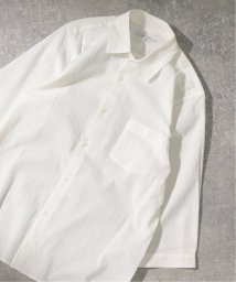 B.C STOCK(ベーセーストック)/C/VOILE 3/4 SLV. REGシャツ/ホワイト