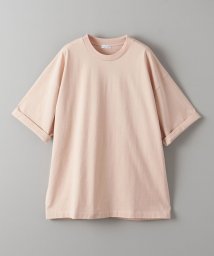 BEAUTY&YOUTH UNITED ARROWS(ビューティーアンドユース　ユナイテッドアローズ)/【WEB限定】ロールアップ ワイド テーパード Tシャツ －MADE IN JAPAN－/LT.PINK