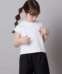 a.v.v(KID'S)/[140－150]ラインストーン半袖Ｔシャツ/505890326