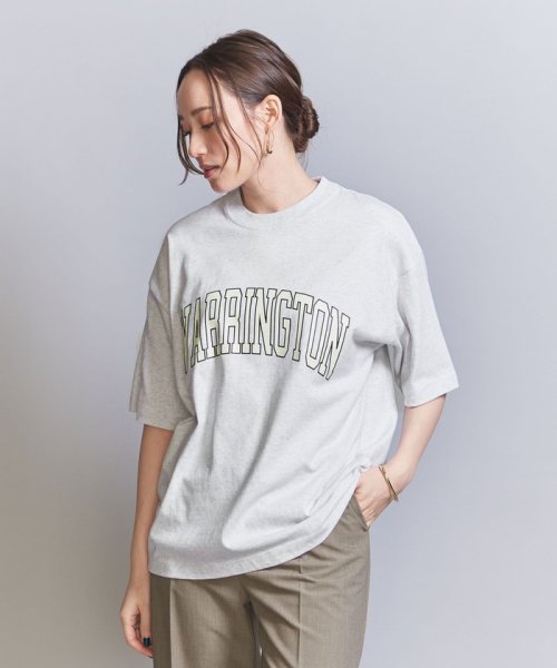 BEAUTY&YOUTH UNITED ARROWS(ビューティーアンドユース　ユナイテッドアローズ)/【WEB限定】カレッジプリント ワイド Tシャツ/その他2