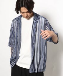 a.v.v (MEN)/【昨年１番人気】ラッセルレースオープンカラーシャツ ５分袖/506015668